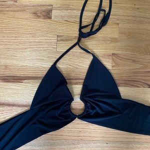 Pretty Little Thing tie top - size small